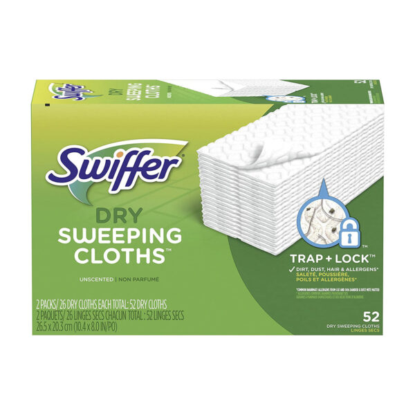 Swiffer Sweeper Dry Mop Refills -Unscented (52 Count)