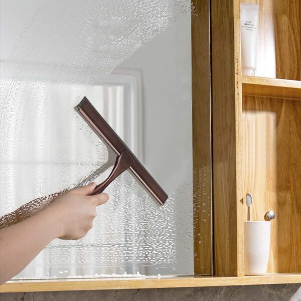 All-Purpose Shower Squeegee - Stainless Steel, 10 Inches - Image 9
