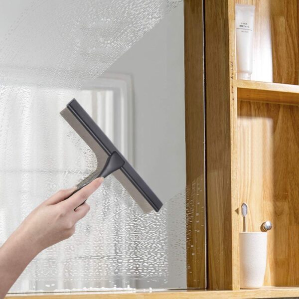 All-Purpose Shower Squeegee - Stainless Steel, 10 Inches - Image 13