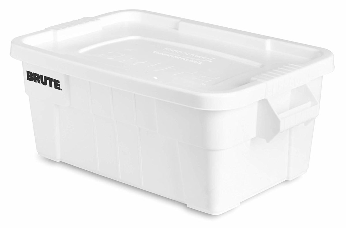 Rubbermaid México | Caja de Almacenamiento BRUTE® TOTE 75 Litros con Rubbermaid México | Caja de Almacenamiento BRUTE® TOTE 75 Litros con