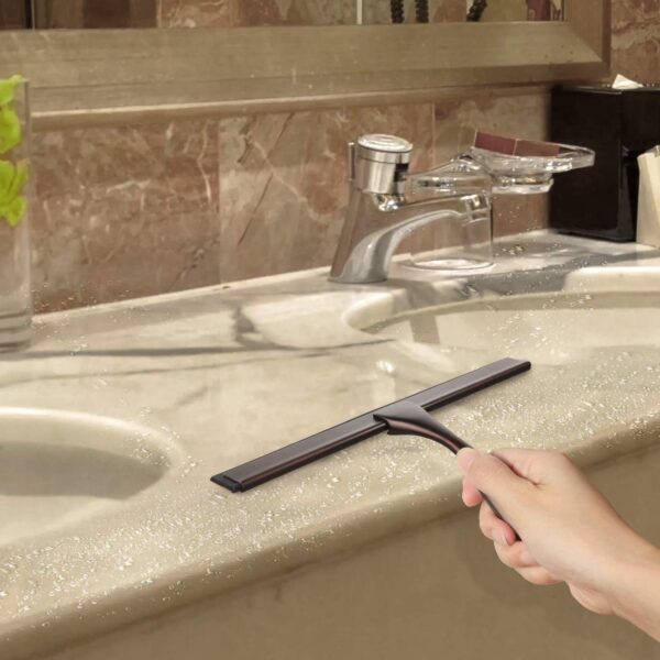 All-Purpose Shower Squeegee - Stainless Steel, 10 Inches - Image 20