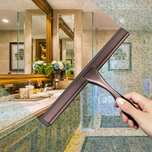 All-Purpose Shower Squeegee - Stainless Steel, 10 Inches - Image 22