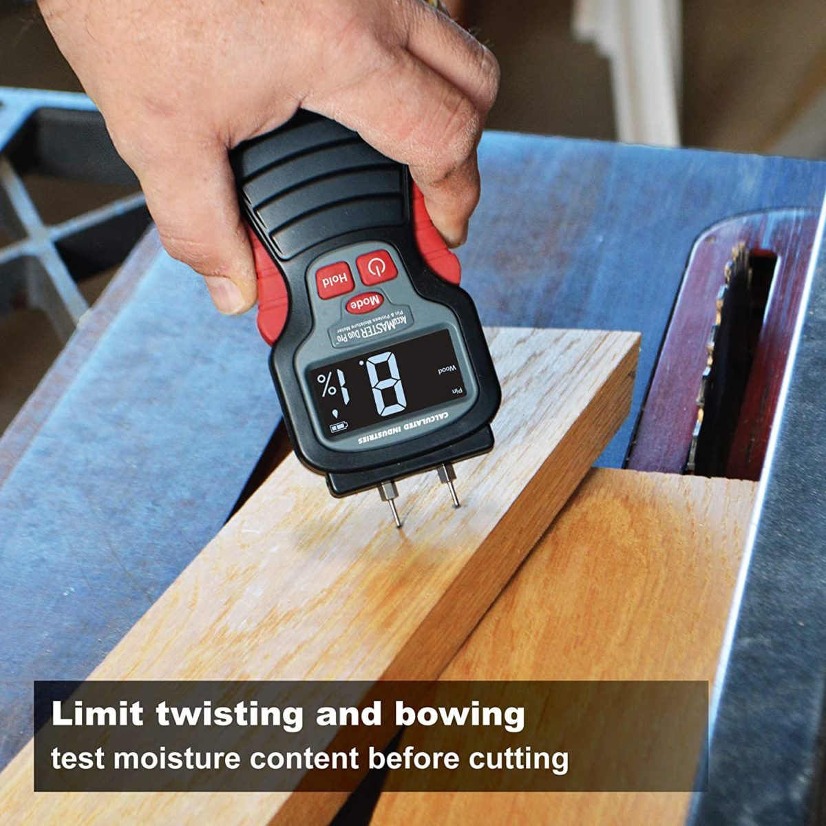 Duo Pro Pin & Pinless Moisture Meter Detects Hidden Leaks and Moisture Safestart IAQ