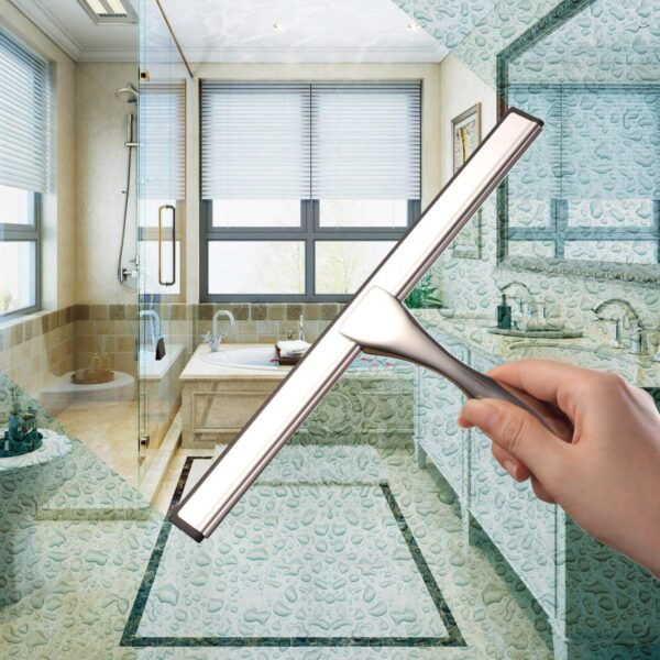 All-Purpose Shower Squeegee - Stainless Steel, 10 Inches - Image 25