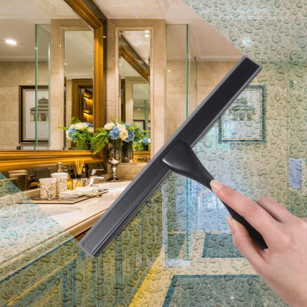 All-Purpose Shower Squeegee - Stainless Steel, 10 Inches - Image 24